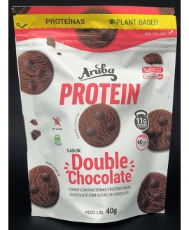 Biscoito Protein Low-Carb Double Chocolate Aruba - 40gr